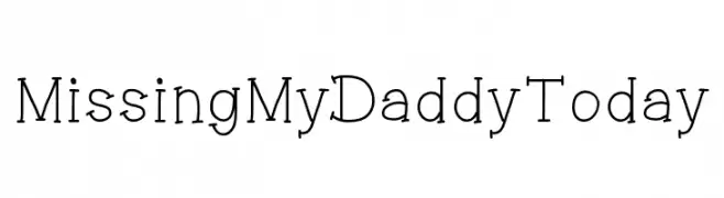 MissingMyDaddyToday  Fuentes Gratis Descargar
