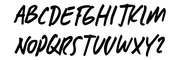 Mission Accomplished DEMO Regular Font LOWERCASE