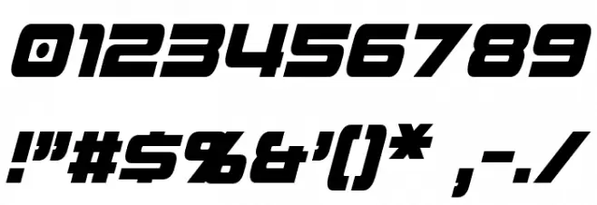Mission GT-R Condensed Italic