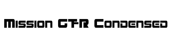Mission GT-R Condensed  Fuentes Gratis Descargar
