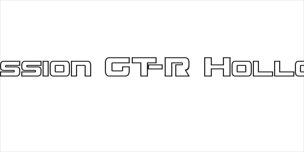 Mission GT-R Hollow Logo