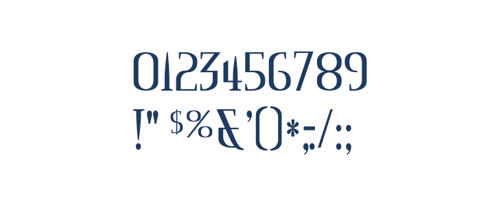 Mississauga-Regular Other Characters