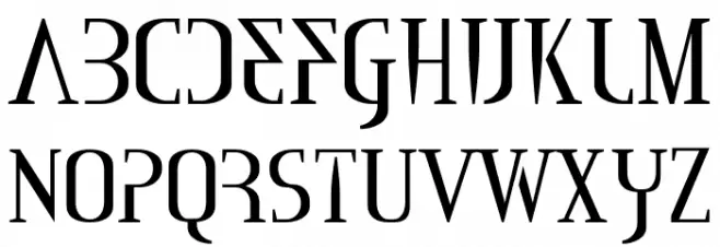 Mississauga-Regular Schriftart Groß