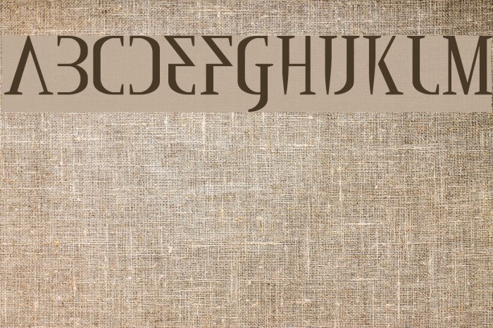 Mississauga Font examples