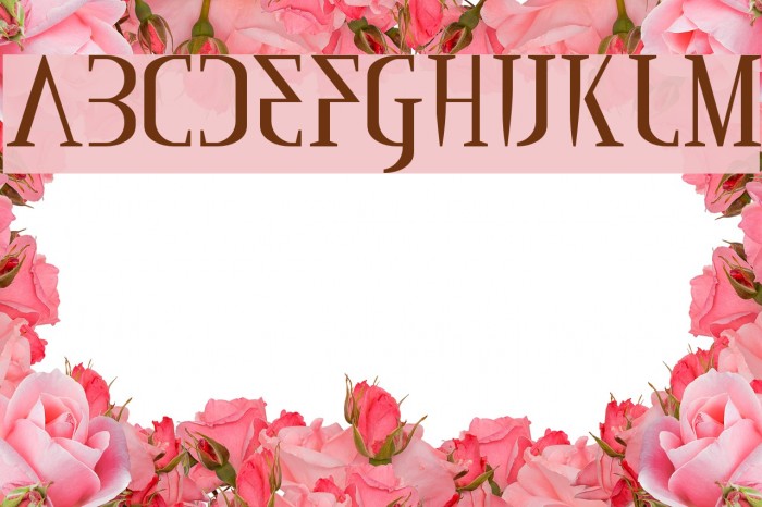 Mississauga Font examples