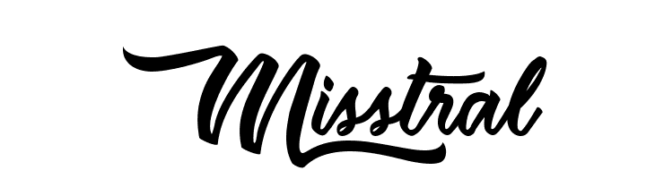 Misstral  フリーフォントのダウンロード