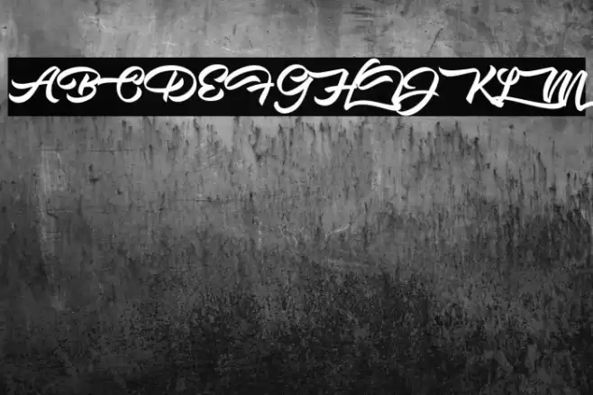 Misstral Font examples