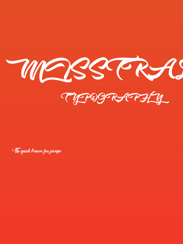 Misstral Poster