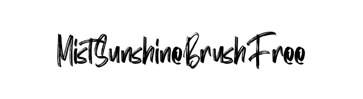 Mist Sunshine Brush Free  Fuentes Gratis Descargar