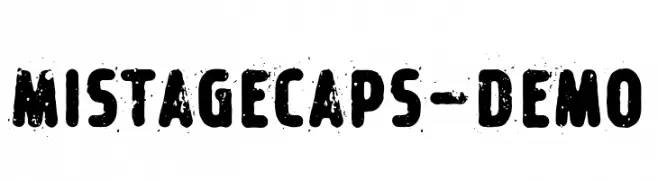 MistageCaps-Demo  नि: शुल्क फ़ॉन्ट्स डाउनलोड