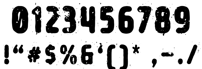 MistageCaps-Demo Font OTHER CHARS