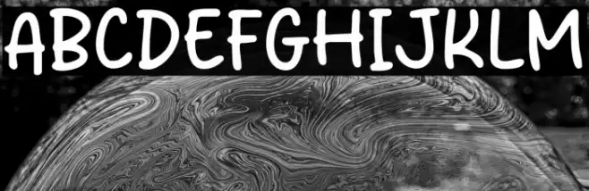 Mistake Note Font examples