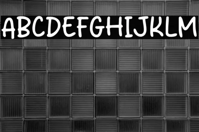 Mistake Note Font examples