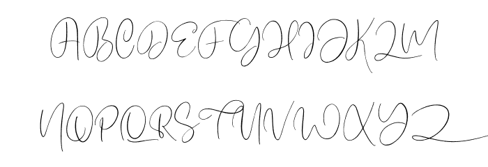 Mistari Free Font OTHER CHARS