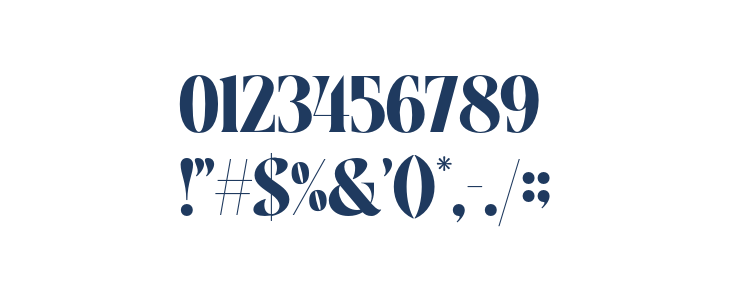 Mistegave Regular Other Characters