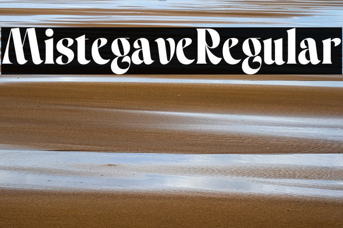 Mistegave Regular Example 3