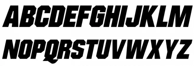 Mister Belvedere Oblique フォント 大文字