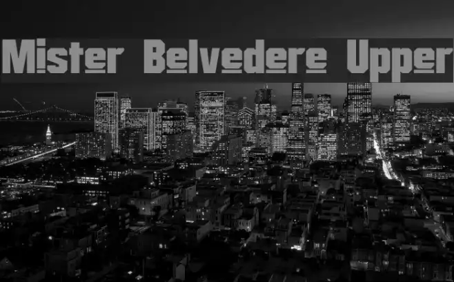 Mister Belvedere Upper Example 3