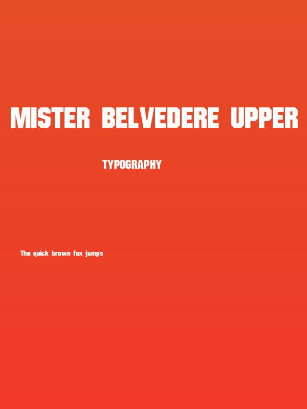 Mister Belvedere Upper Poster