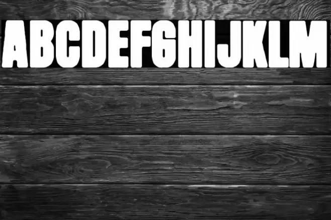 Mister Black Font examples