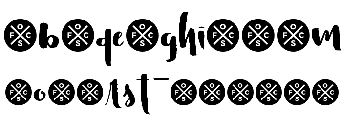 Mister Brightstride Demo Font LOWERCASE