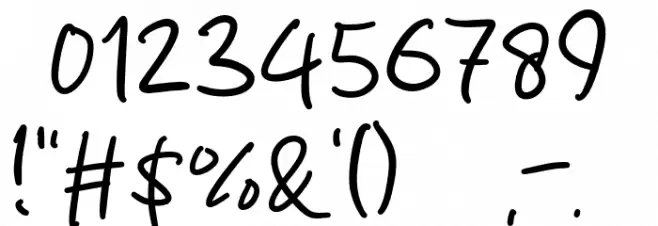 Mister Bugadi Font OTHER CHARS