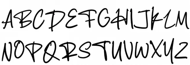 Mister Bugadi Schriftart Groß