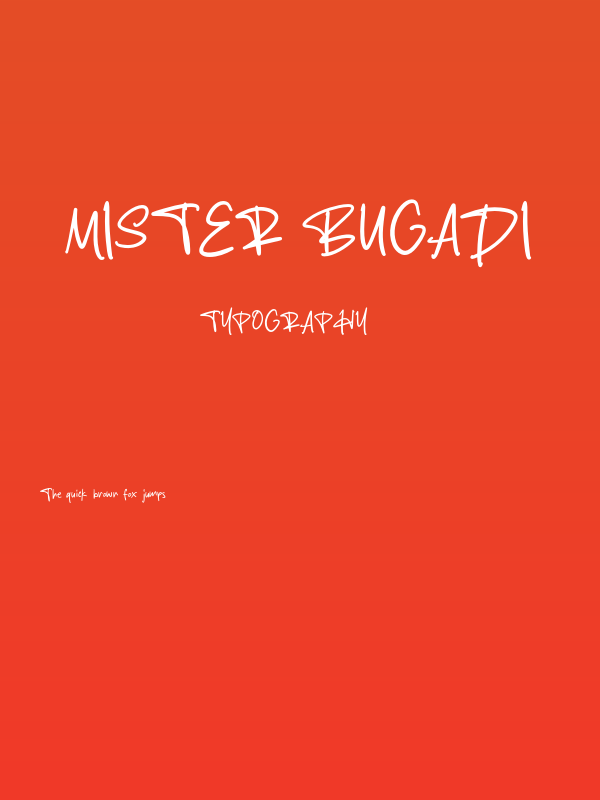 Mister Bugadi Poster