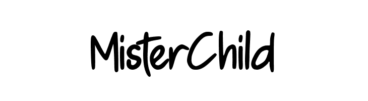 Mister Child  Free Fonts Download
