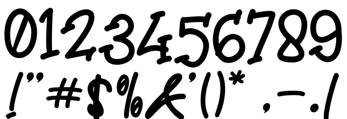 Mister Clown Font OTHER CHARS