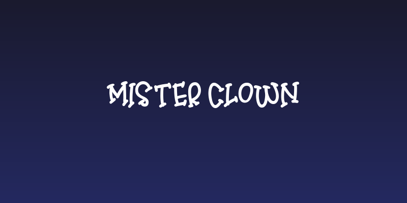 Mister Clown Social Header