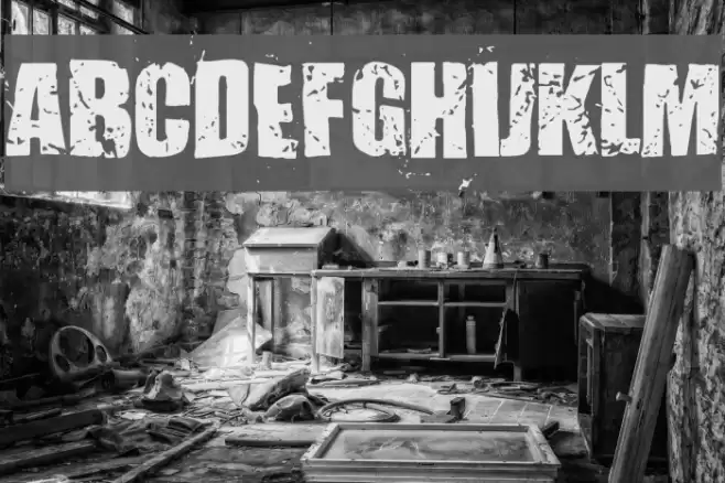 Mister Filthy Font examples