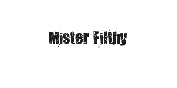 Mister Filthy Logo