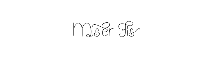 Mister Fish Font