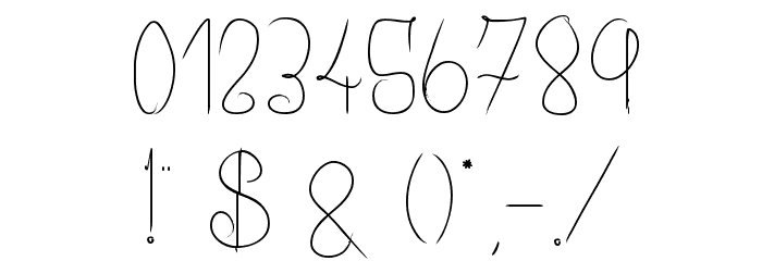 Mister Fish Font OTHER CHARS