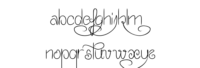 Mister Fish Font LOWERCASE