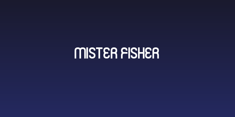 Mister Fisher Social Header