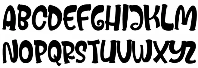 Mister Froggie Regular Schriftart Groß