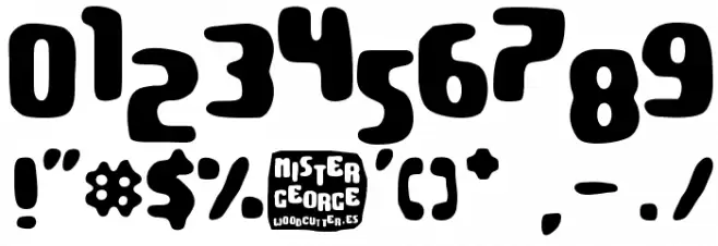 Mister George Font OTHER CHARS