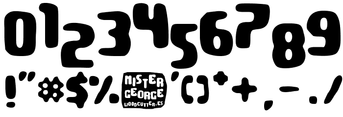 Mister George Font OTHER CHARS