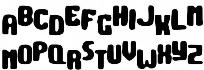 Mister George Caratteri MINUSCOLO