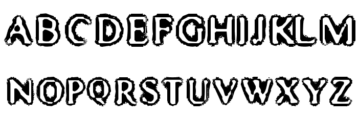 Mister Haddaris Font LOWERCASE