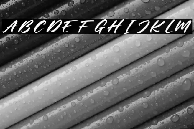 Mister Jacky Personal Use Font examples