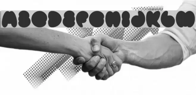 Mister Loopy Fill Font examples