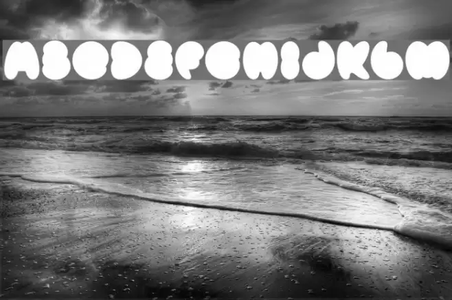 Mister Loopy Fill Font examples