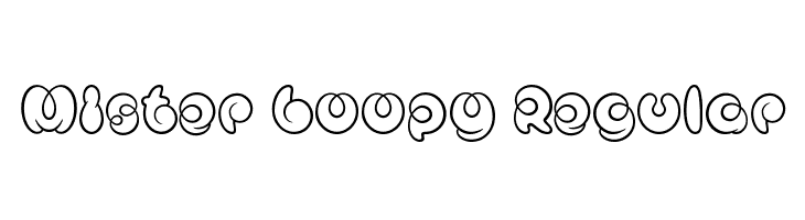 Mister Loopy Regular  Скачать бесплатные шрифты