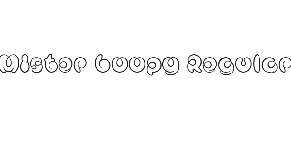 Mister Loopy Regular Logo