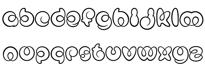 Mister Loopy Regular Font LOWERCASE