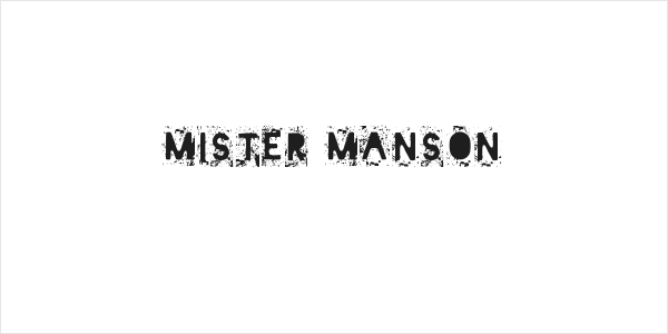 Mister Manson Logo