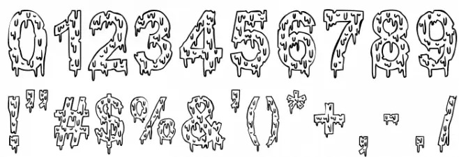 Mister Muerte Font OTHER CHARS